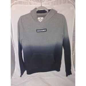 Abercrombie Kids Hoodie Boys 13/14 Gray Blue